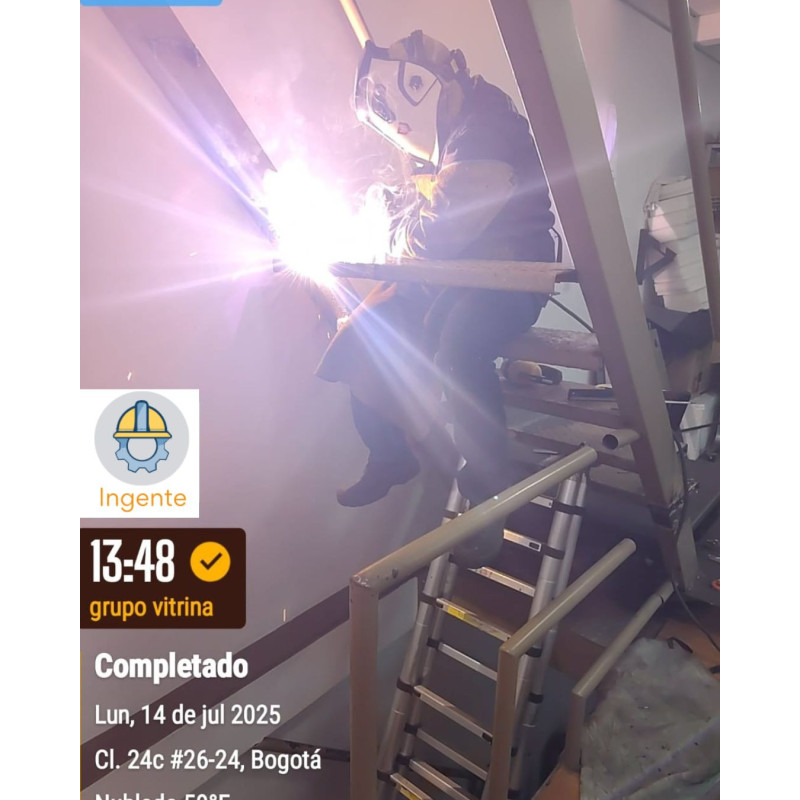 Escaleras Metálicas para Edificios  Certificadas 4272 de 2021 ANSI A14.3