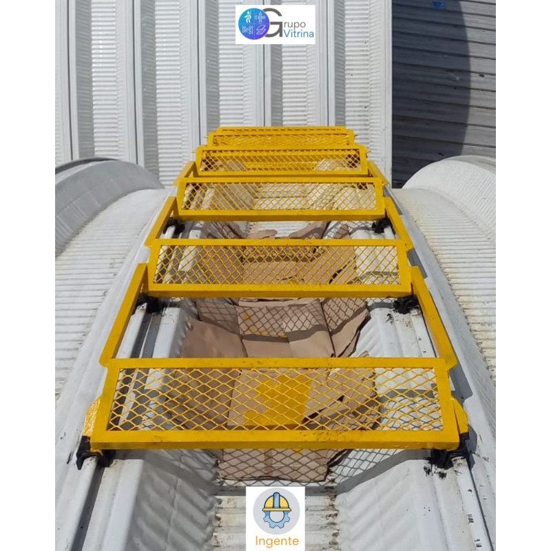Caminadero Metálico para Cubiertas Certificado 4272 de 2021