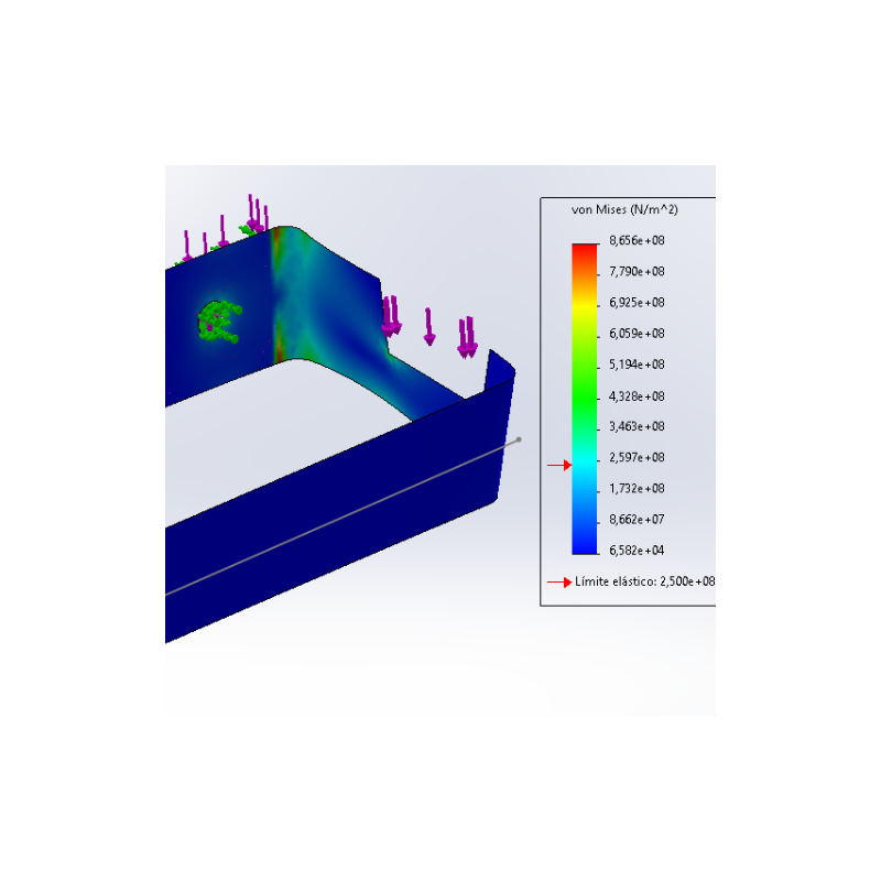 Simulación de piezas metalmecanicas