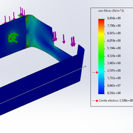 Simulación de piezas metalmecanicas