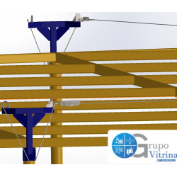 linea de vida horizontal | Instalación y certificación R4272