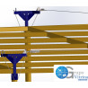 linea de vida horizontal fija certificada EN 795 tipo C y la resolución 4272 de 2021
