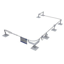 linea de vida horizontal | Instalación y certificación R4272